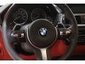 2020 BMW 4 Series Coral Red Interior Steering Wheel Photo