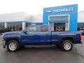 2016 Stone Blue Metallic GMC Sierra 1500 SLE Double Cab 4WD  photo #3