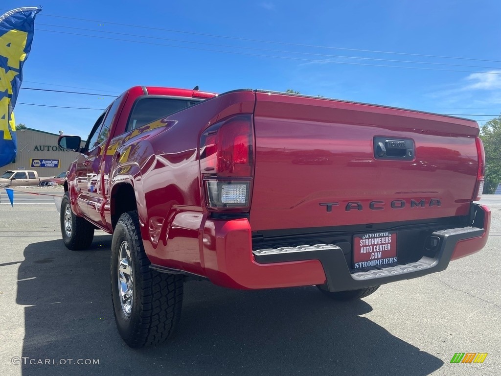 2019 Tacoma SR Access Cab - Barcelona Red Metallic / Cement Gray photo #7