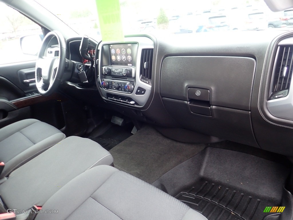 2016 Sierra 1500 SLE Double Cab 4WD - Stone Blue Metallic / Jet Black photo #15