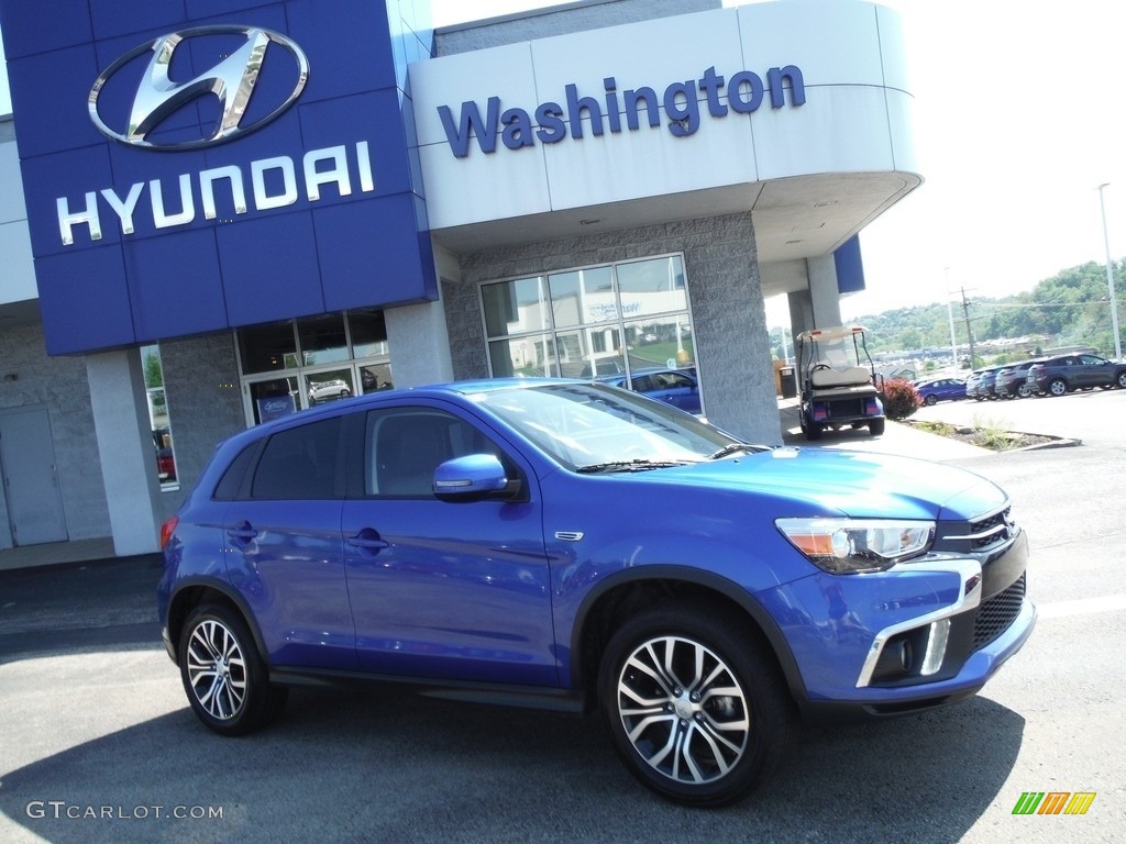 2018 Outlander Sport SE AWC - Blue Octane Metallic / Black photo #2