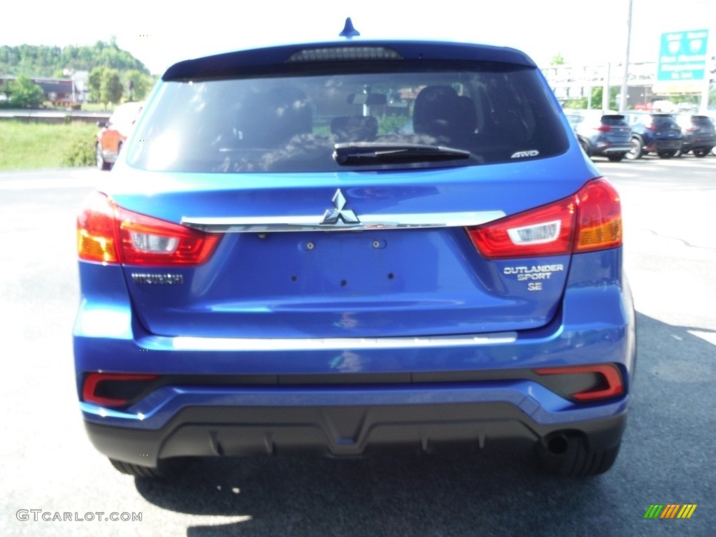 2018 Outlander Sport SE AWC - Blue Octane Metallic / Black photo #8