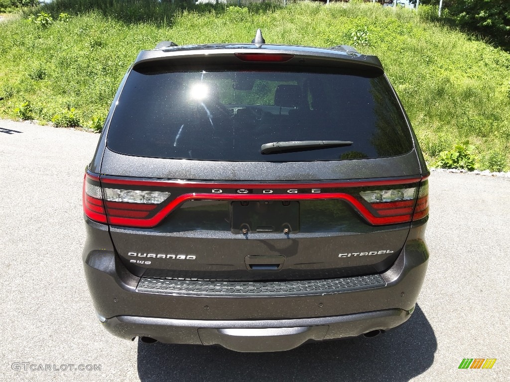 2017 Durango Citadel Anodized Platinum AWD - Granite Metallic / Black photo #8
