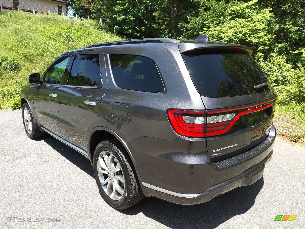 2017 Durango Citadel Anodized Platinum AWD - Granite Metallic / Black photo #12