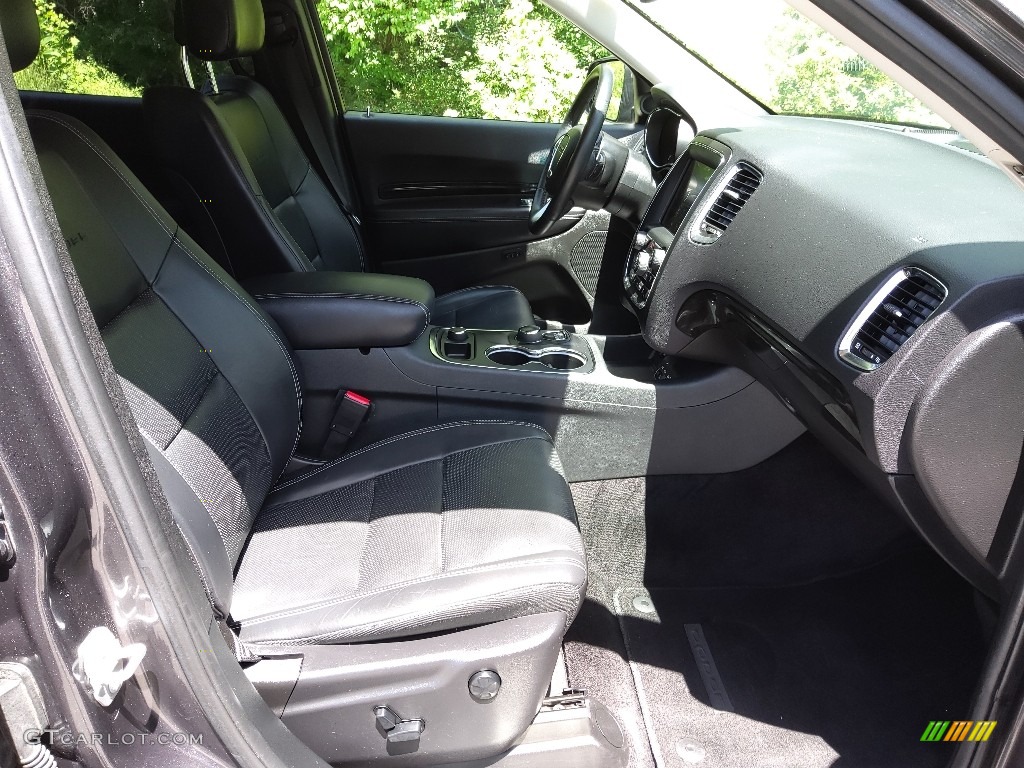 2017 Durango Citadel Anodized Platinum AWD - Granite Metallic / Black photo #22