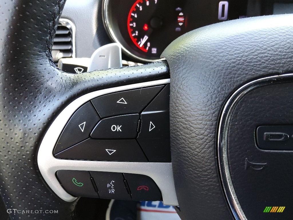 2017 Durango Citadel Anodized Platinum AWD - Granite Metallic / Black photo #24