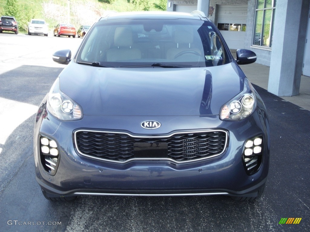 Pacific Blue 2017 Kia Sportage SX Turbo AWD Exterior Photo #144200049