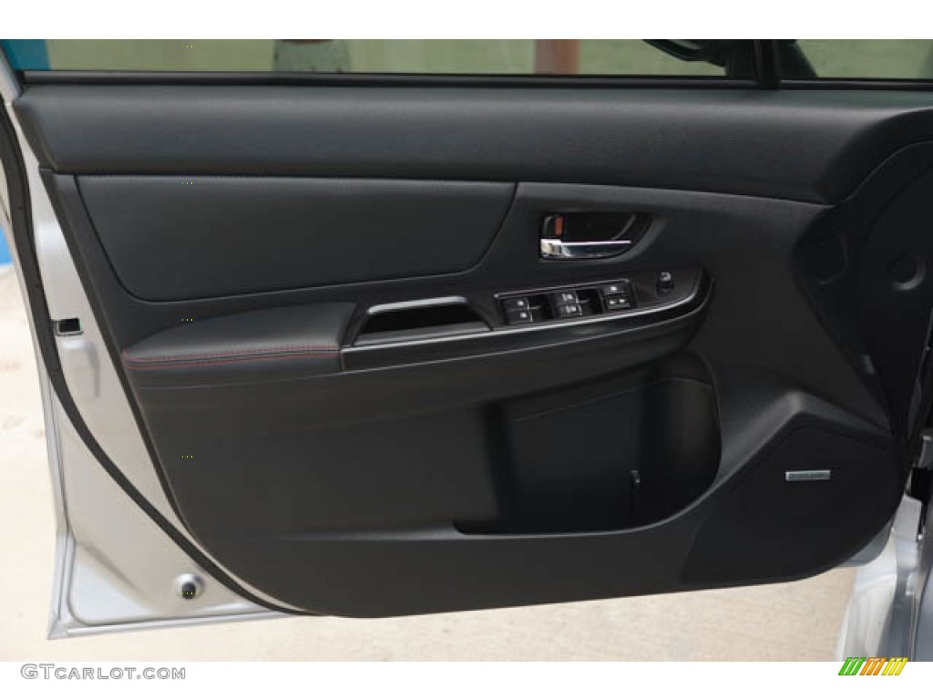 2021 Subaru WRX Limited Carbon Black Door Panel Photo #144200406