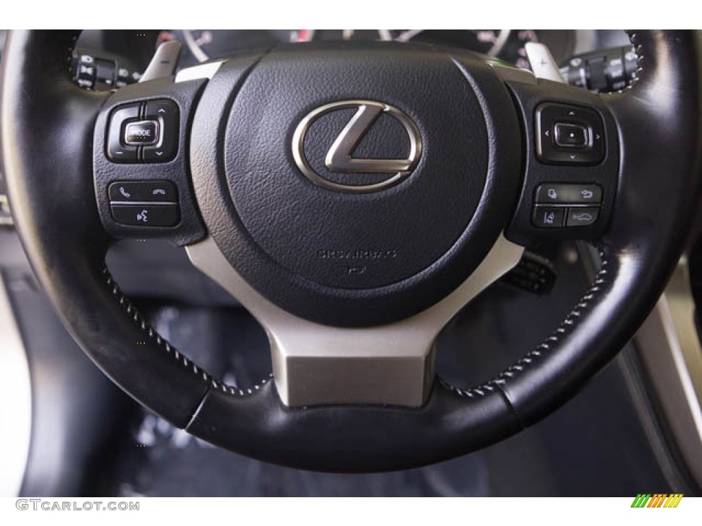 2021 Lexus NX 300 Rioja Red Steering Wheel Photo #144200907