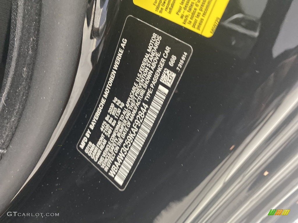 2019 4 Series 430i Coupe - Jet Black / Black photo #35