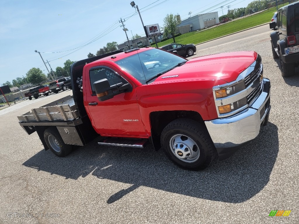 Red Hot 2016 Chevrolet Silverado 3500HD WT Regular Cab 4x4 Chassis Exterior Photo #144201237