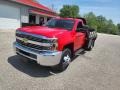 Red Hot - Silverado 3500HD WT Regular Cab 4x4 Chassis Photo No. 4