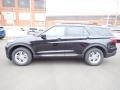 Agate Black Metallic 2022 Ford Explorer XLT 4WD Exterior