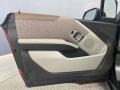 Giga Brown Natural/Carum Spice Grey Wool Door Panel Photo for 2019 BMW i3 #144201513