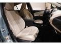 2022 Toyota Prius Harvest Beige Interior Front Seat Photo