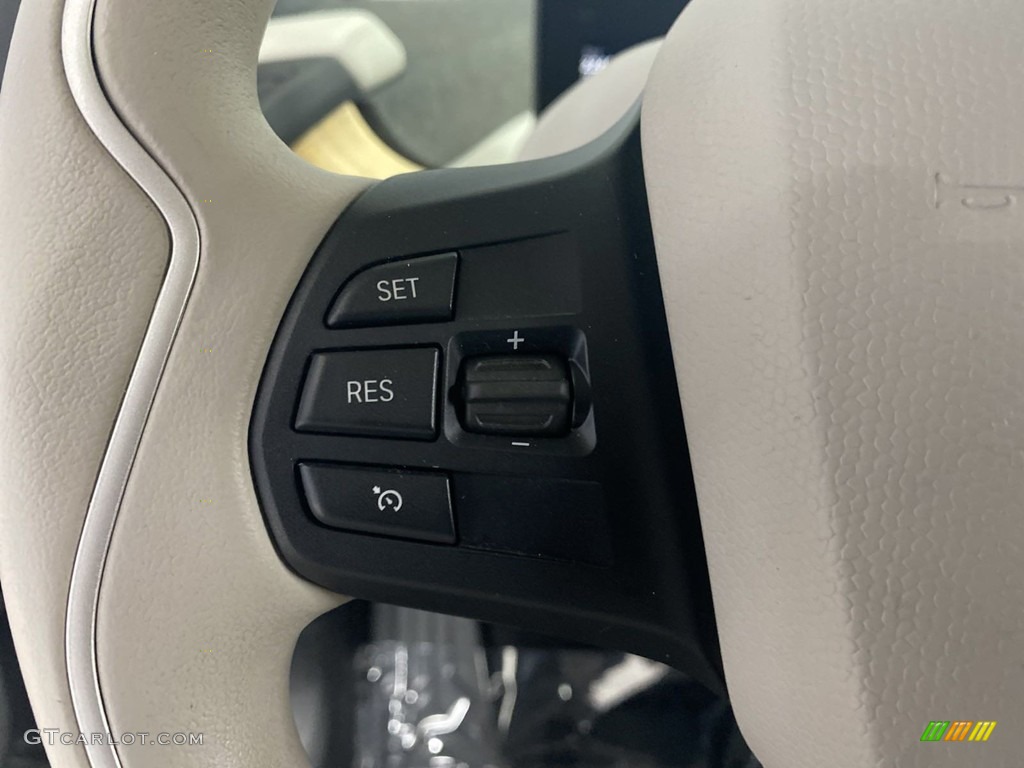 2019 BMW i3 S Giga Brown Natural/Carum Spice Grey Wool Steering Wheel Photo #144201666