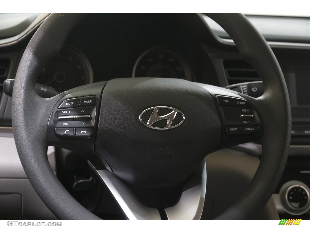 2019 Elantra SE - Scarlet Red / Gray photo #7