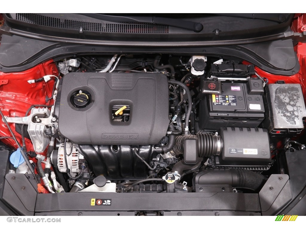 2019 Elantra SE - Scarlet Red / Gray photo #18