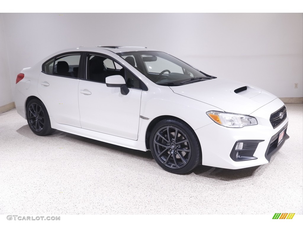 Crystal White Pearl 2019 Subaru WRX Premium Exterior Photo #144202545
