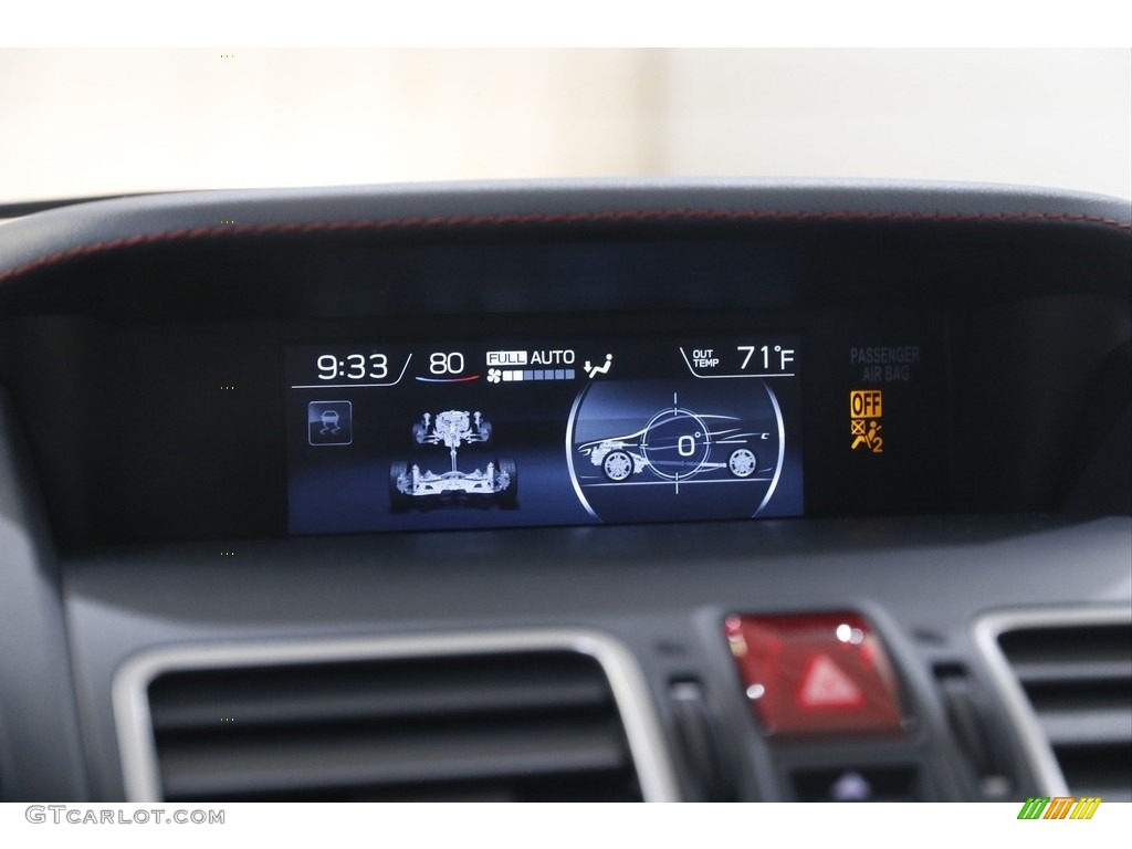 2019 Subaru WRX Premium Gauges Photo #144202791