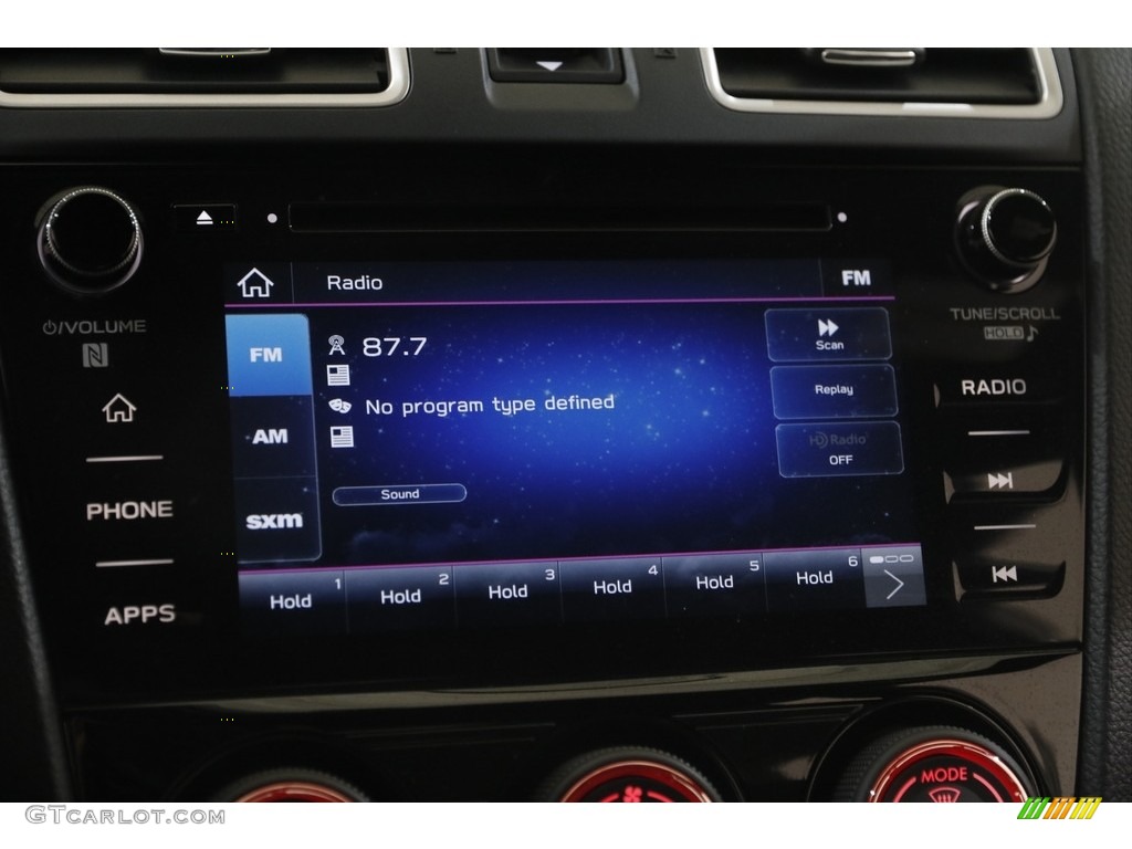 2019 Subaru WRX Premium Audio System Photo #144202827