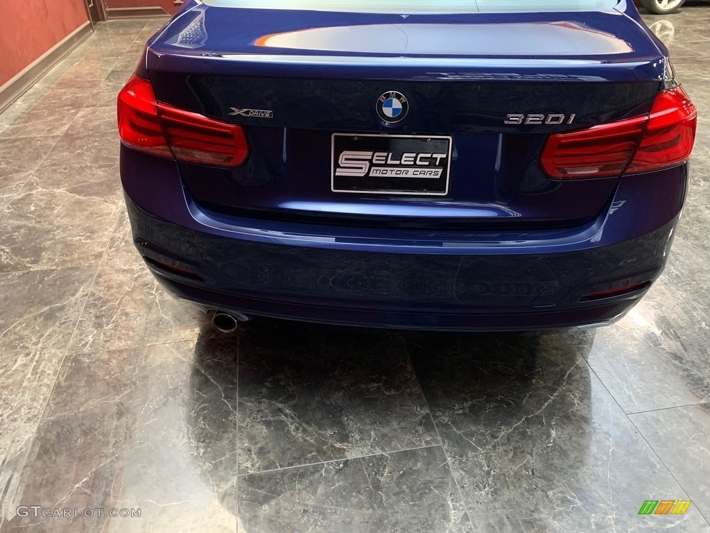 2018 3 Series 320i xDrive Sedan - Mediterranean Blue Metallic / Venetian Beige photo #6