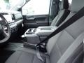 Jet Black Front Seat Photo for 2022 Chevrolet Silverado 1500 #144204450