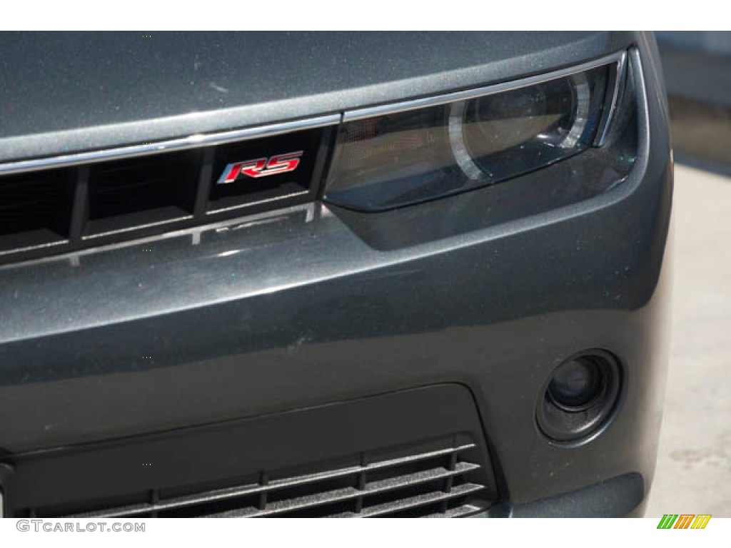 2015 Camaro LT Coupe - Ashen Gray Metallic / Black photo #9
