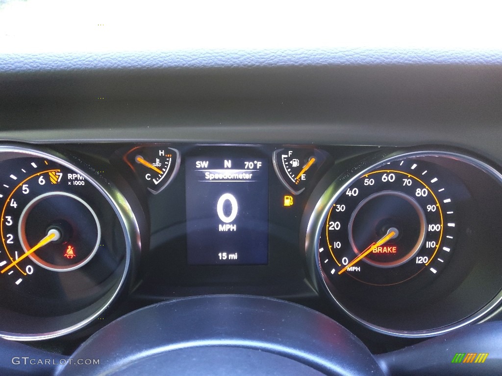 2022 Jeep Wrangler Sport 4x4 Gauges Photo #144205623