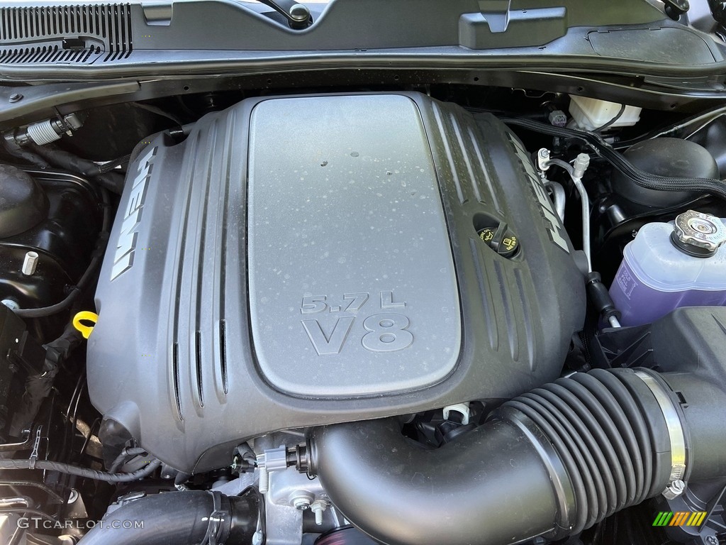 2022 Dodge Challenger R/T 5.7 Liter HEMI OHV 16-Valve VVT V8 Engine Photo #144206142