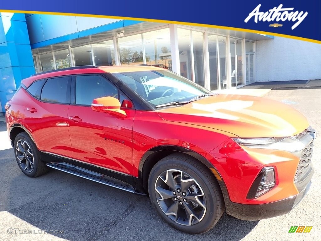 2022 Blazer RS AWD - Red Hot / Jet Black photo #1