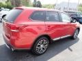 Rally Red Metallic 2017 Mitsubishi Outlander SE S-AWC Exterior