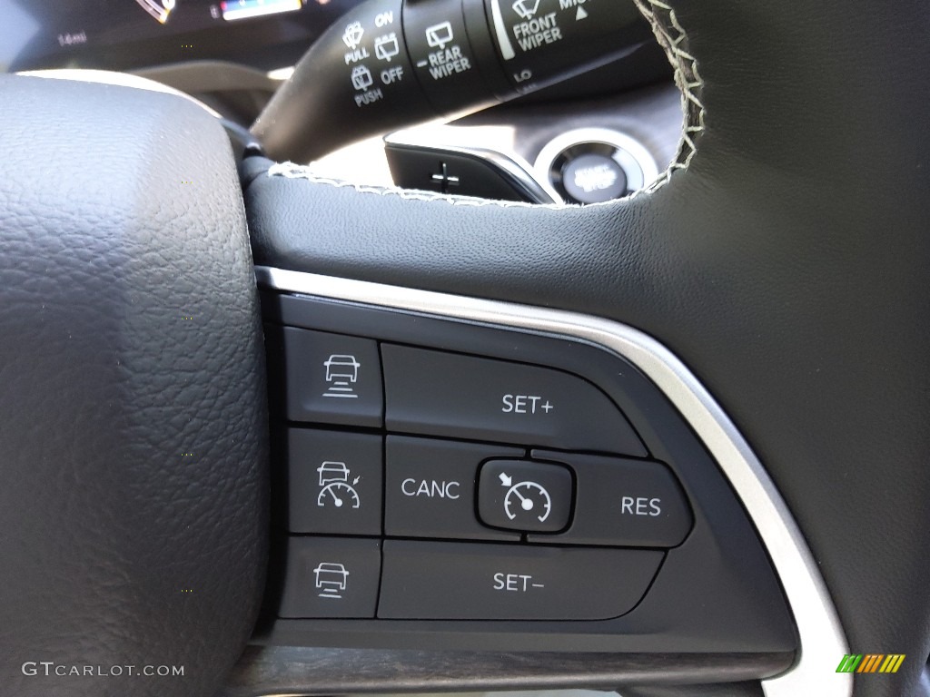 2022 Jeep Grand Cherokee Limited 4x4 Global Black Steering Wheel Photo #144207954