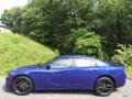 Indigo Blue - Charger SXT Blacktop Photo No. 1