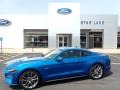 Velocity Blue Metallic 2021 Ford Mustang GT Premium Fastback