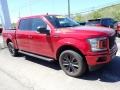 2019 Ruby Red Ford F150 XLT Sport SuperCrew 4x4  photo #7