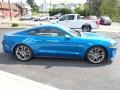 2021 Velocity Blue Metallic Ford Mustang GT Premium Fastback  photo #6