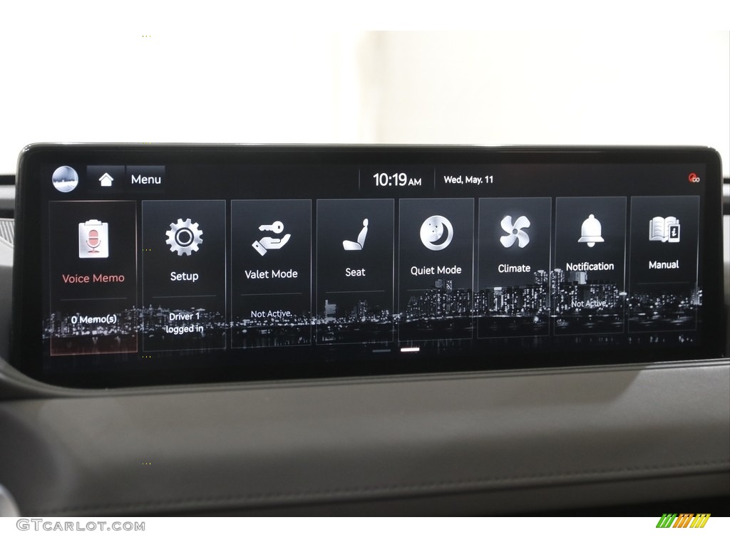 2022 Genesis G80 2.5T AWD Controls Photo #144209573
