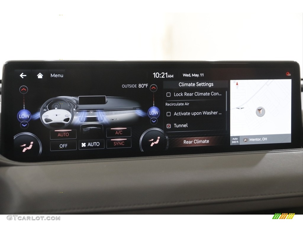 2022 Genesis G80 2.5T AWD Controls Photo #144209652