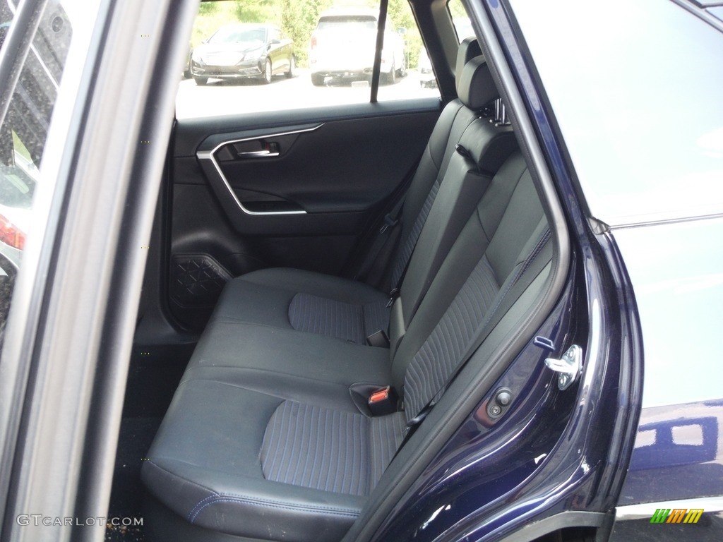 Black Interior 2021 Toyota RAV4 XSE AWD Hybrid Photo #144211005
