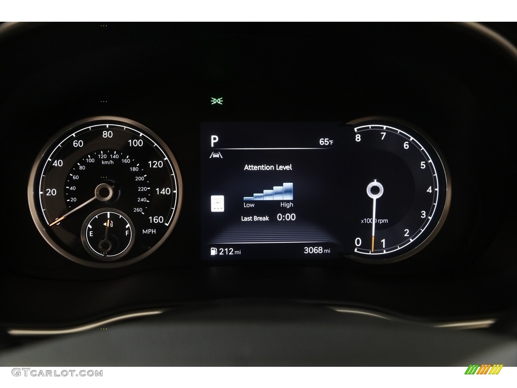 2022 Genesis GV80 3.5T Advanced AWD Gauges Photos