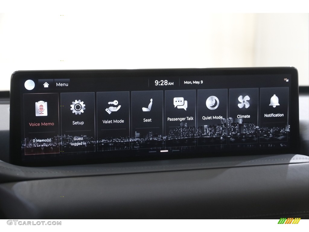 2022 Genesis GV80 3.5T Advanced AWD Controls Photo #144211071
