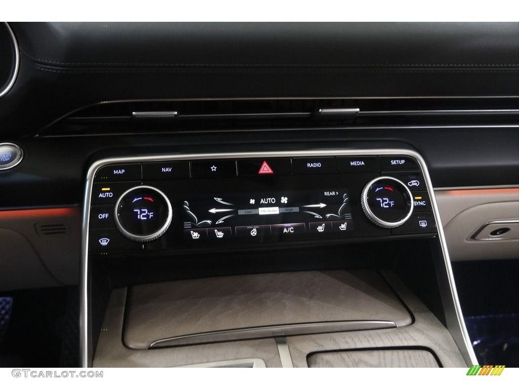 2022 Genesis GV80 3.5T Advanced AWD Controls Photo #144211128