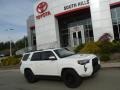 2019 Super White Toyota 4Runner TRD Off-Road 4x4  photo #2