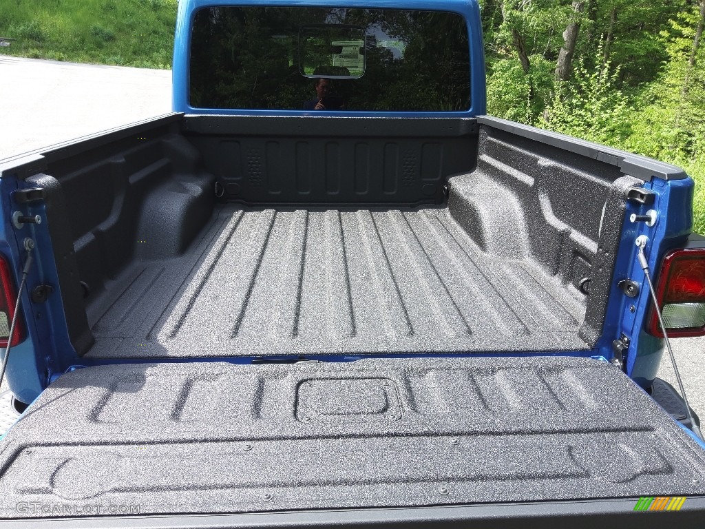 2022 Gladiator Overland 4x4 - Hydro Blue Pearl / Black photo #8