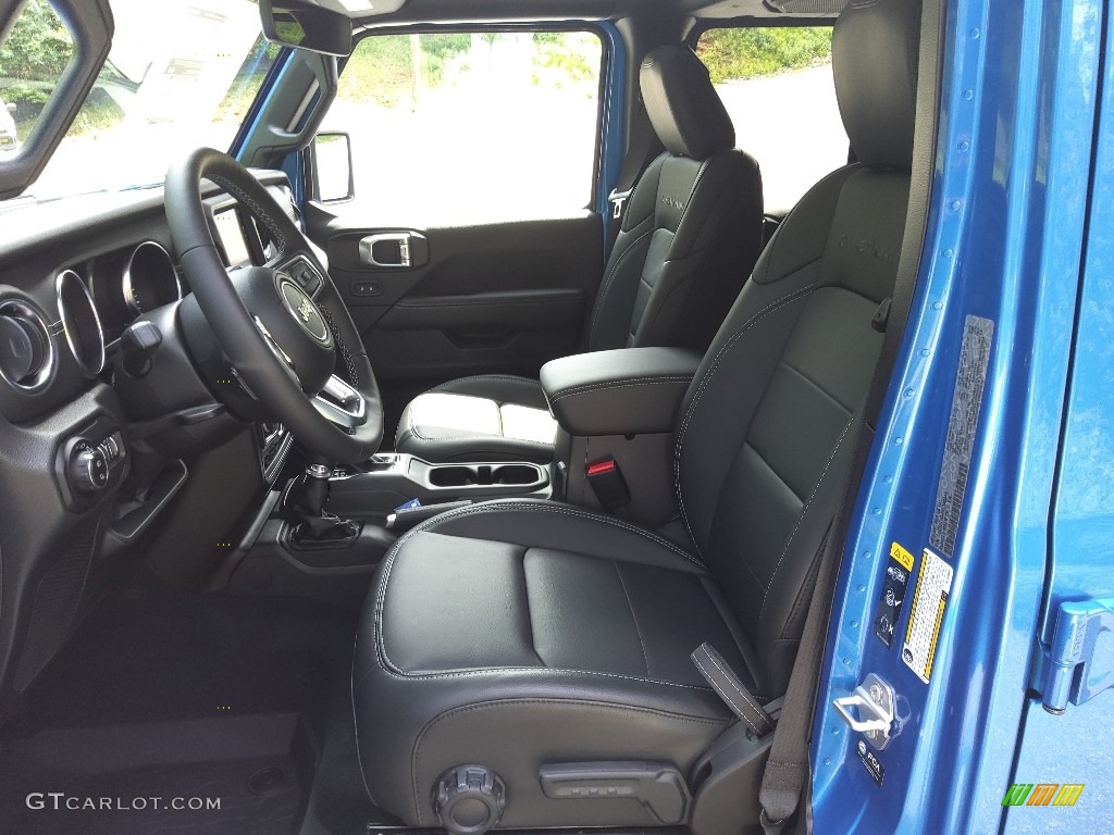 2022 Gladiator Overland 4x4 - Hydro Blue Pearl / Black photo #11
