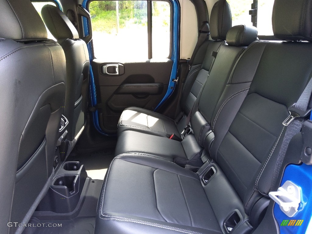 2022 Gladiator Overland 4x4 - Hydro Blue Pearl / Black photo #14