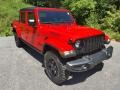 2022 Firecracker Red Jeep Gladiator Willys 4x4  photo #4