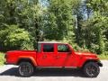 Firecracker Red 2022 Jeep Gladiator Willys 4x4 Exterior