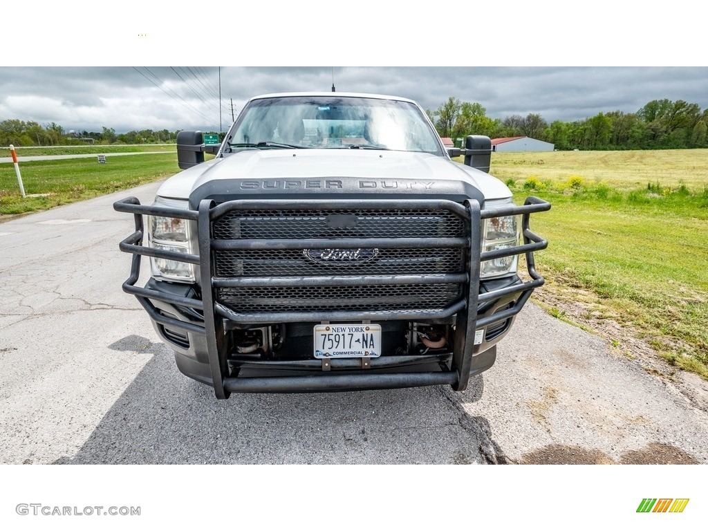 2013 F250 Super Duty XL SuperCab 4x4 - Oxford White / Steel photo #12